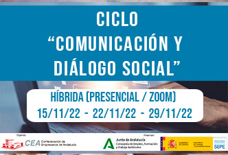 CICLO «COMUNICACIÓN Y DIÁLOGO SOCIAL»