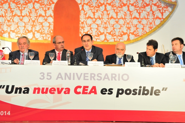 El presidente de la CEA recordó los valores de la organización: unidad