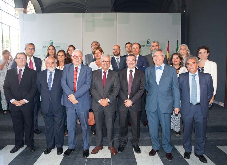 Toma de posesión de los nuevos consejeros en representación de la CEA en el Consejo Económico y Social de Andalucía