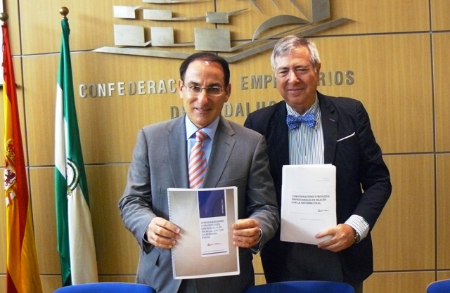 Javier González de Lara y Manuel Ángel Martín presentaron el Informe CEA sobre la Reforma Fiscal
