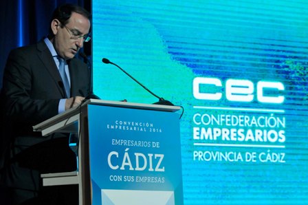 El Presidente de CEA intervino en la apertura de la convención empresarial de la Confederación de Empresarios de la Provincia de Cádiz