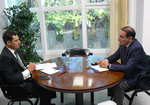 Encuentro institucional entre el Presidente de CEA y el Presidente del PP-Andalucía