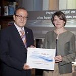 Premio para cuatro fábricas españolas de Bayer por no registrar accidentes con baja en 2011._x000D_