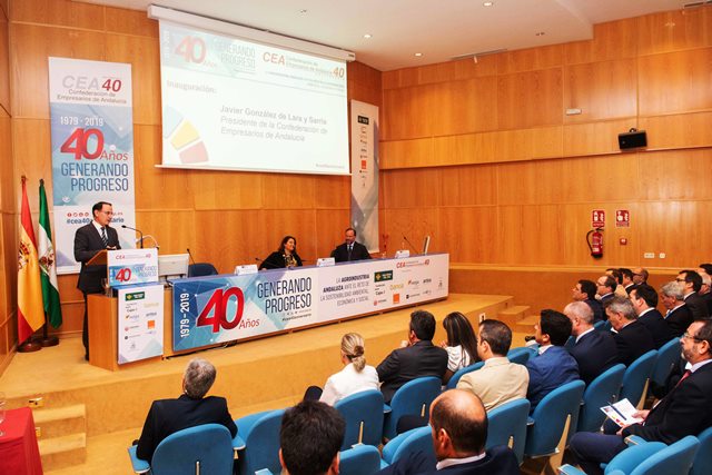 El Presidente de CEA pide un Pacto por el Agua en Andalucía, “realizado con el máximo consenso social y político desde una visión amplia y plural”