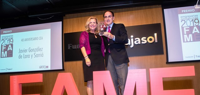 CEA recibe por su 40 Aniversario una distinción en la entrega de los premios “Empresarias Andaluzas 2019”